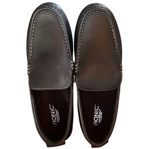 Vionic Men's Preston Black Loafer with orthopedic insole Size 9